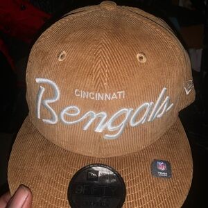 New Era Tan Cincinnati Bengals Corduroy Cap